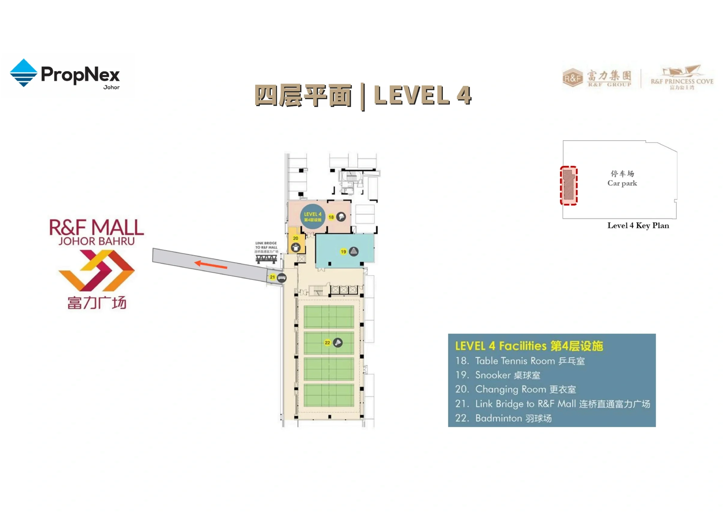 R&F Princess Cove Phase 3 · Facilities Plan 2