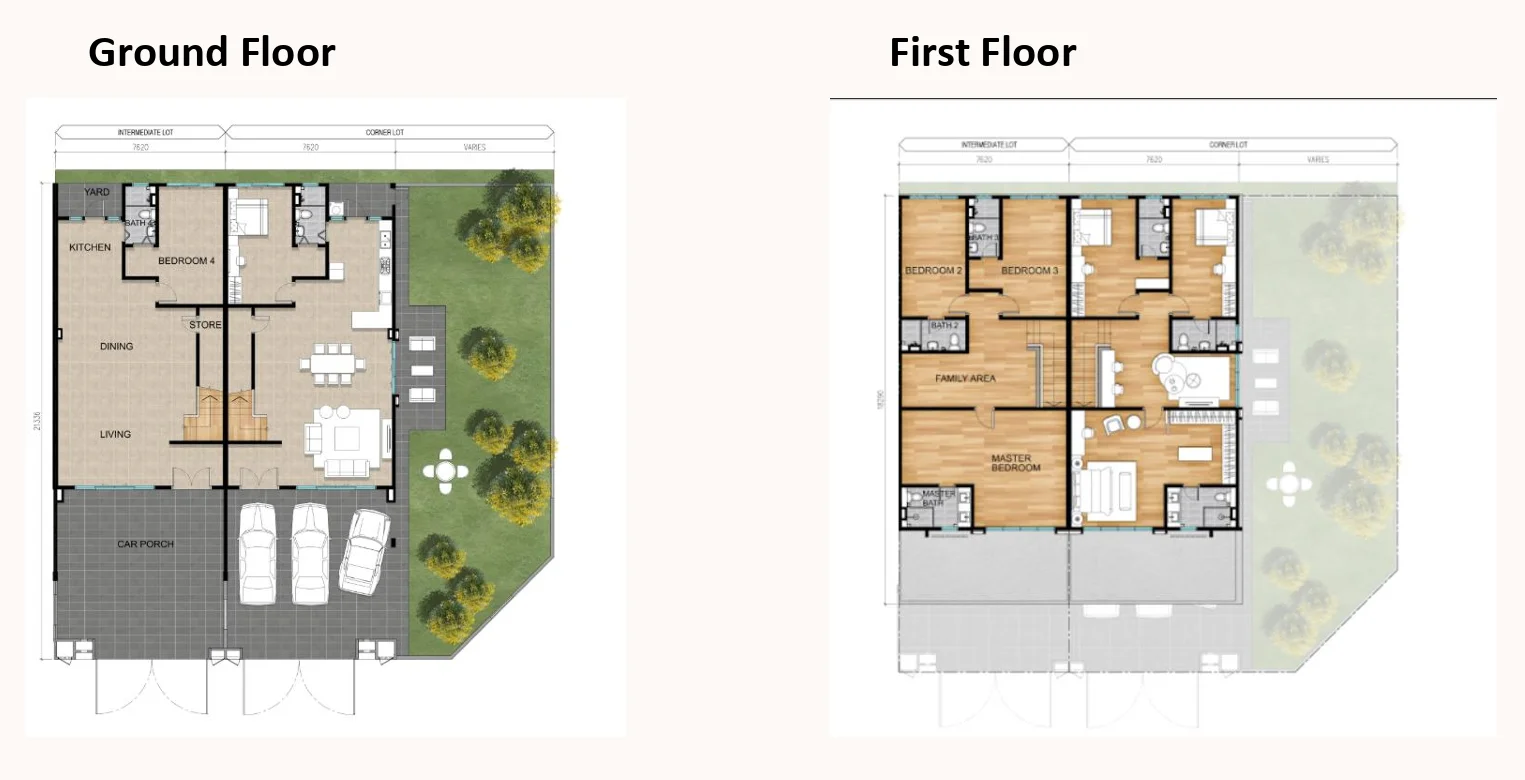 Ascent Park｜学区房 · Ascent Homes III · Floor Plan 1