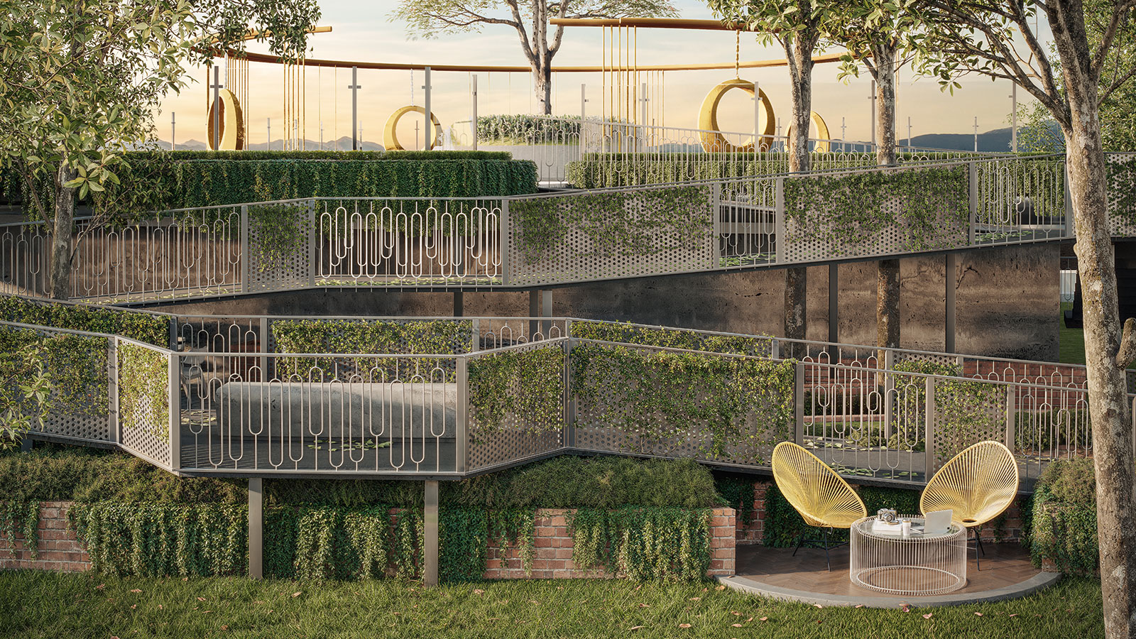 Garden ramp · Artist’s impression