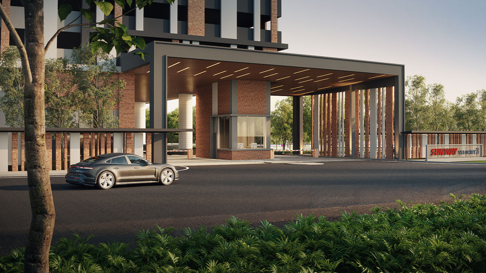Main entrance · Artist’s impression