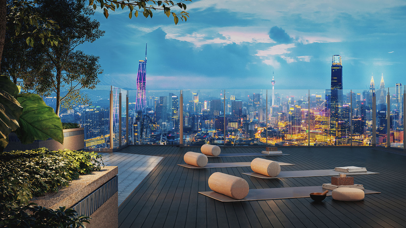 Sky deck · Artist’s impression
